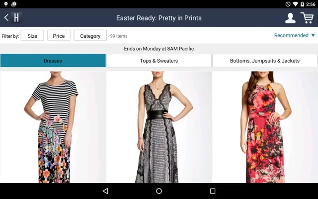 HauteLook android App screenshot 4